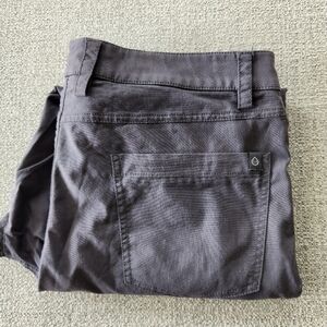 Tasc Performance Flat Front Chino Pants Mens Size 33 Gray *altered*